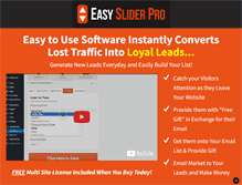 Tablet Screenshot of easysliderpro.com
